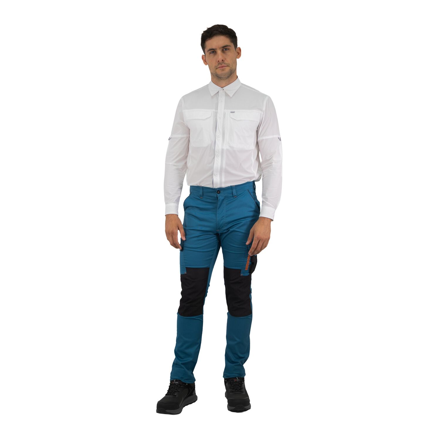 Pantal&oacute;n Cargo Hw Dakota Spandex Petroleo image number 7.0